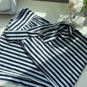 Long stripped flare bottoms